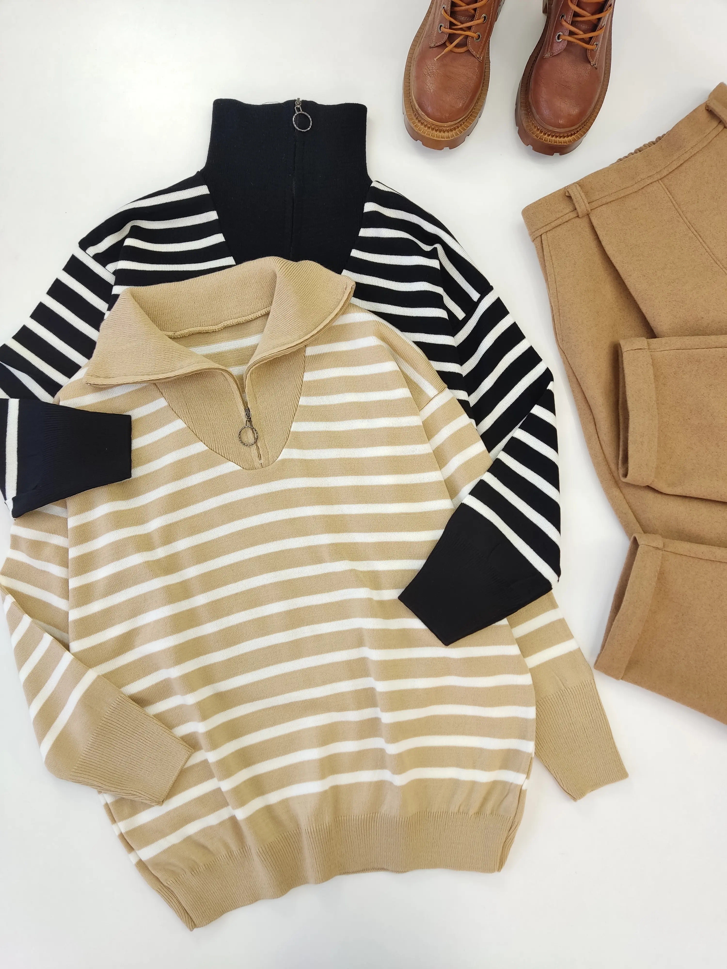 بلوز نیم زیپ مهسا